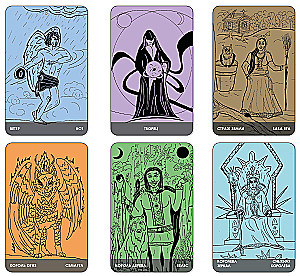 Divination Cards - Tarot Magic of the Golden Path (106 cards + instructions)