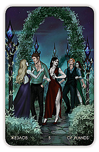 Tarot Cards - The Secret of the Vampire Castle (Gift Deck of Waite 78 Cards with Instruction)