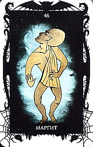 Tarot Cards of Demons by Vera Sklyarova (78-card deck with instructions)