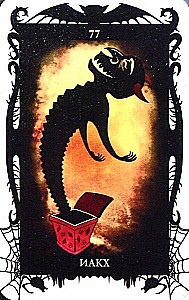 Tarot Cards of Demons by Vera Sklyarova (78-card deck with instructions)
