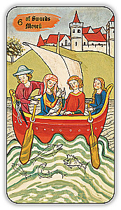 Divination Cards - Medieval Tarot by Vladimir Strannikov (deck of 89 cards with instruction)