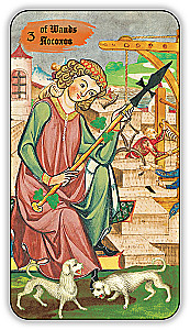 Divination Cards - Medieval Tarot by Vladimir Strannikov (deck of 89 cards with instruction)