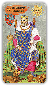 Divination Cards - Medieval Tarot by Vladimir Strannikov (deck of 89 cards with instruction)