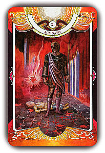 Divination Cards - Tarot of the Black Forces by Vera Sklyarova (114 cards with instructions)