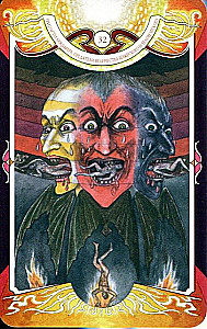 Divination Cards - Tarot of the Black Forces by Vera Sklyarova (114 cards with instructions)
