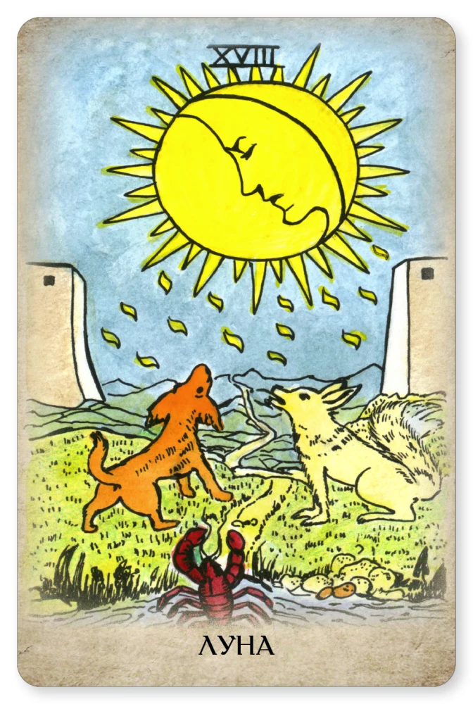 Tarot Waite. Professional set of 79 cards with a book and workbook