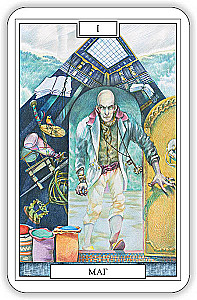 Divination Cards - Magic Tarot of the Universe 79 cards with a book and instructions
