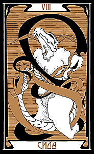 Divination Cards - Tarot of the Dark Path with Instruction (78 cards)