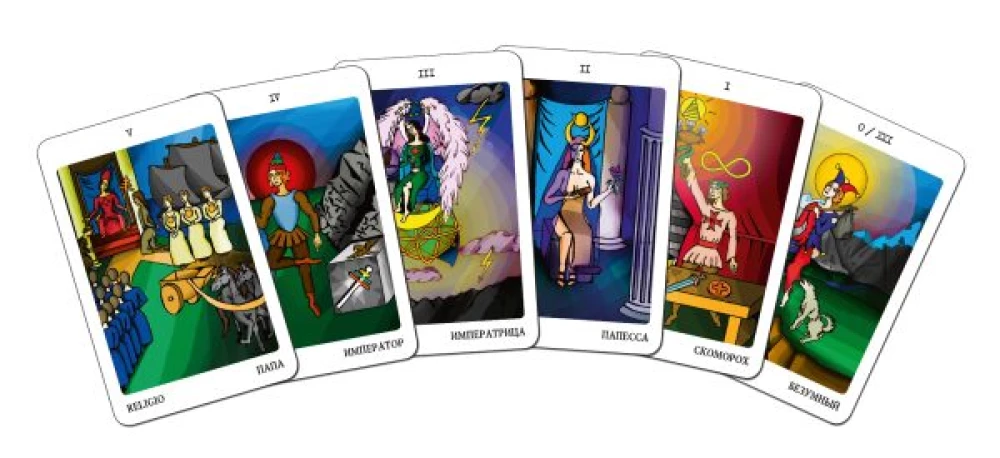 Vladimir Shmakov's Tarot (78 cards) - In the footsteps of the Book of Thoth