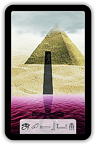 Fortune Telling Cards - Tarot of Anubis (Premium deck of 46 cards with instructions)