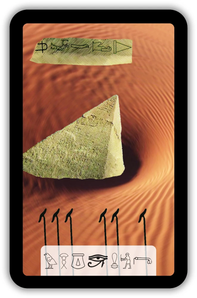 Fortune Telling Cards - Tarot of Anubis (Premium deck of 46 cards with instructions)