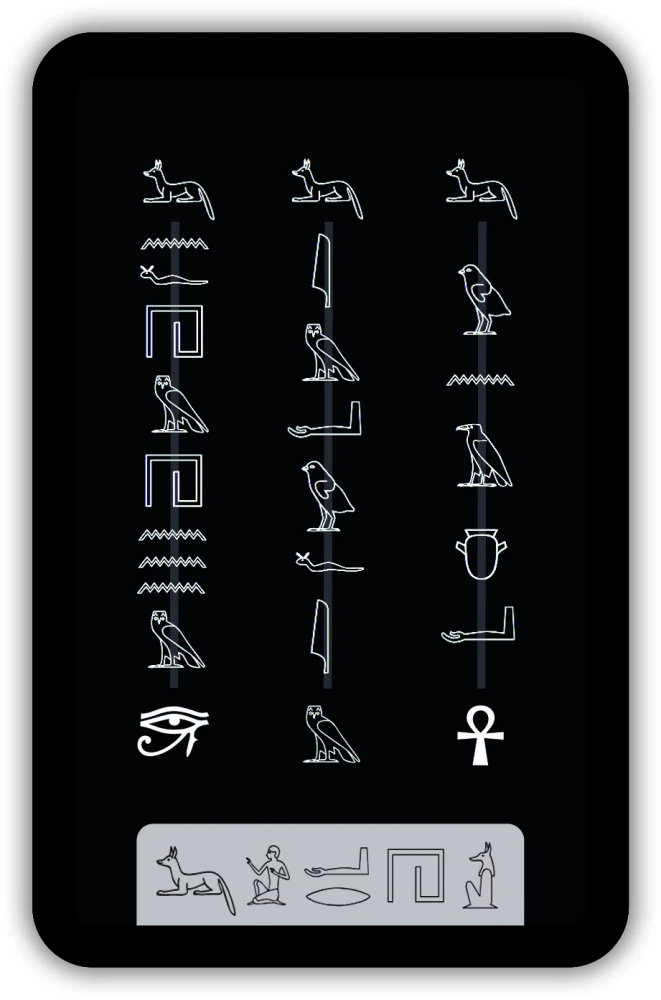 Fortune Telling Cards - Tarot of Anubis (Premium deck of 46 cards with instructions)
