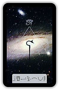 Fortune Telling Cards - Tarot of Anubis (Premium deck of 46 cards with instructions)