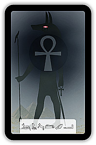 Fortune Telling Cards - Tarot of Anubis (Premium deck of 46 cards with instructions)