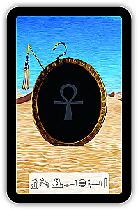Fortune Telling Cards - Tarot of Anubis (Premium deck of 46 cards with instructions)
