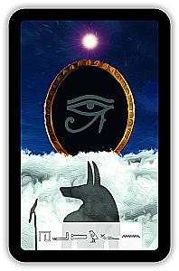 Fortune Telling Cards - Tarot of Anubis (Premium deck of 46 cards with instructions)