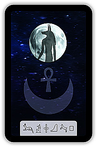 Fortune Telling Cards - Tarot of Anubis (Premium deck of 46 cards with instructions)