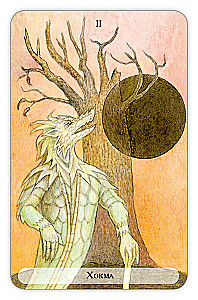 Divination Cards - Tarot of the Tree of Klipot (deck of 78 cards with instructions)