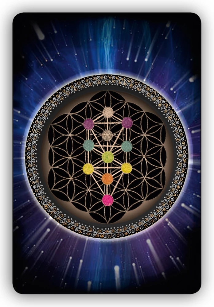 Fortune Telling Cards - Tarot of the Tree of Sephirot (Set of 78 Cards with Instructions)