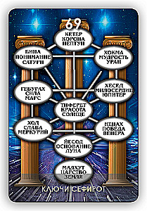 Fortune Telling Cards - Tarot of the Tree of Sephirot (Set of 78 Cards with Instructions)