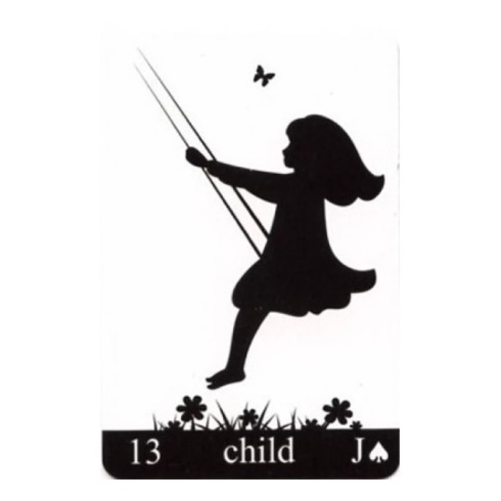 Lenormand Oracle Silhouette Mini (36 cards)