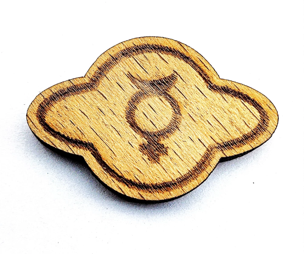 Astrological Runes (45 Runes Made of Beech + Instruction + Bag)