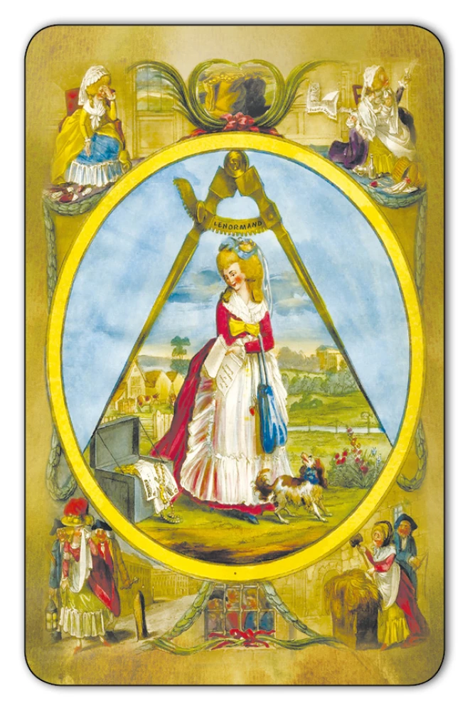 Fortune-Telling Cards - Macaroni Oracle (78 cards with instructions)