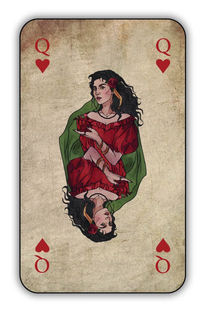 Predictions on playing cards for beginners with a book (36 cards)