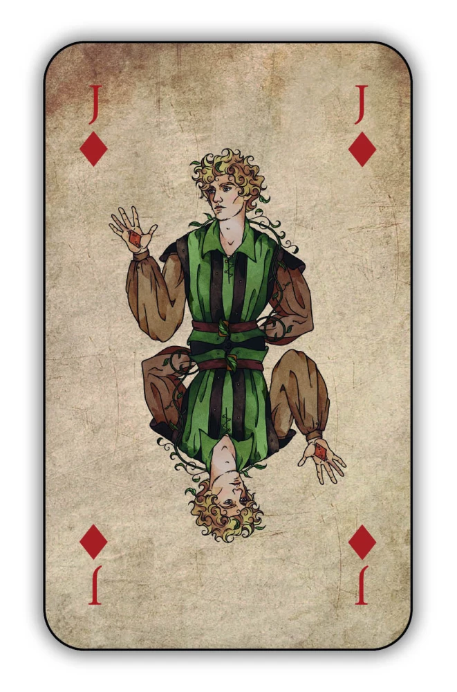 Predictions on playing cards for beginners with a book (36 cards)