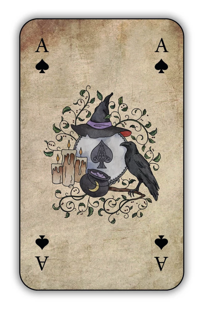 Predictions on playing cards for beginners with a book (36 cards)