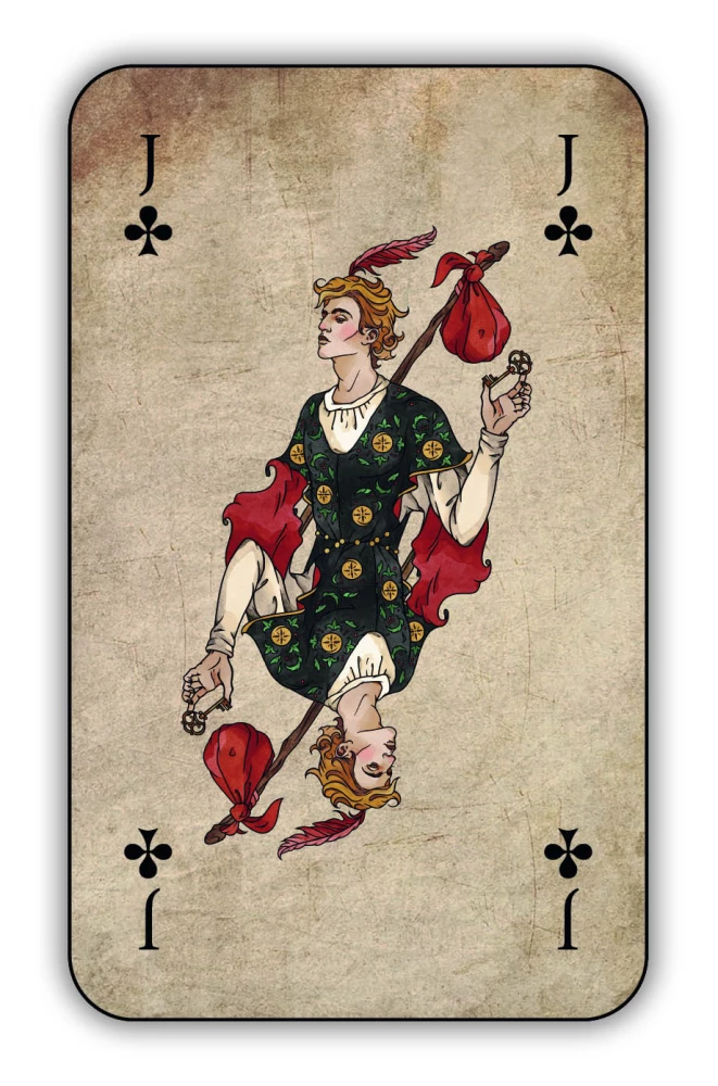 Predictions on playing cards for beginners with a book (36 cards)