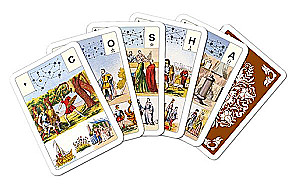 Divination Cards - Lenormand Oracle. Large astromythological deck (54 cards with instruction)