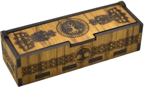 Scandinavian Runes (set of wooden runes for divination in an oak box)