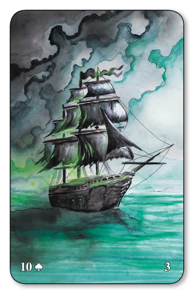 Dark Lenormand Oracle / Темный оракул Ленорман (36 cards)
