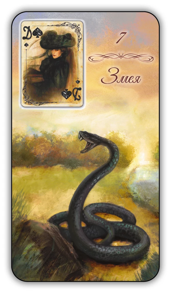 Divination Cards - Lenormand Oracle. Provence (64 cards with instruction)