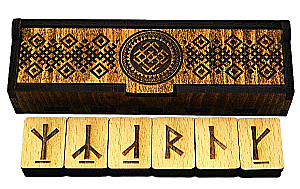 Slavic Runes (set of runes for divination in an oak box)