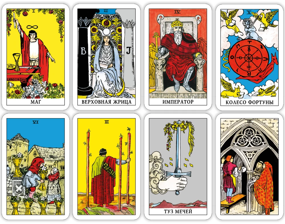 Divination Cards - Tarot for Beginners with Instructions (78 cards)