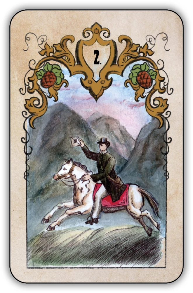 Divination Cards - Swedenborg Oracle (deck of 36 cards with instructions)