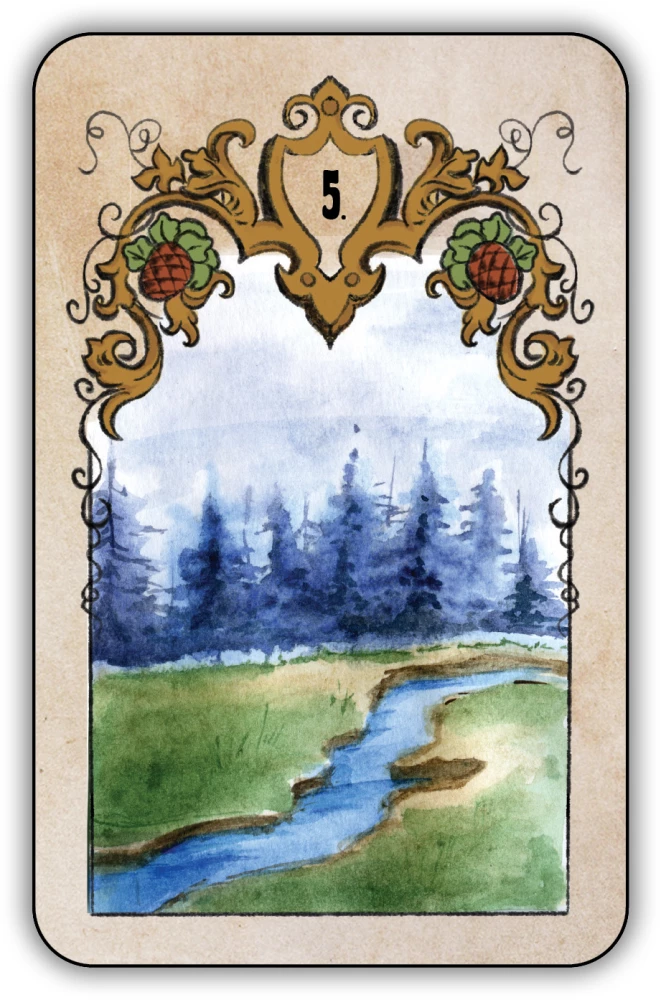 Divination Cards - Swedenborg Oracle (deck of 36 cards with instructions)