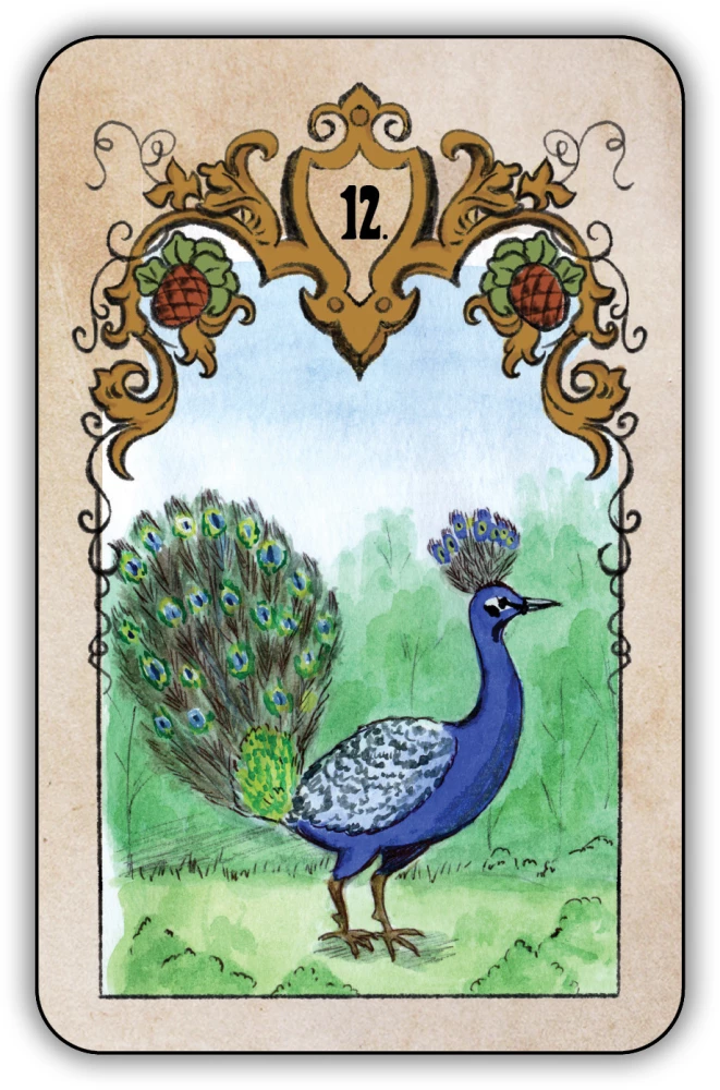 Divination Cards - Swedenborg Oracle (deck of 36 cards with instructions)