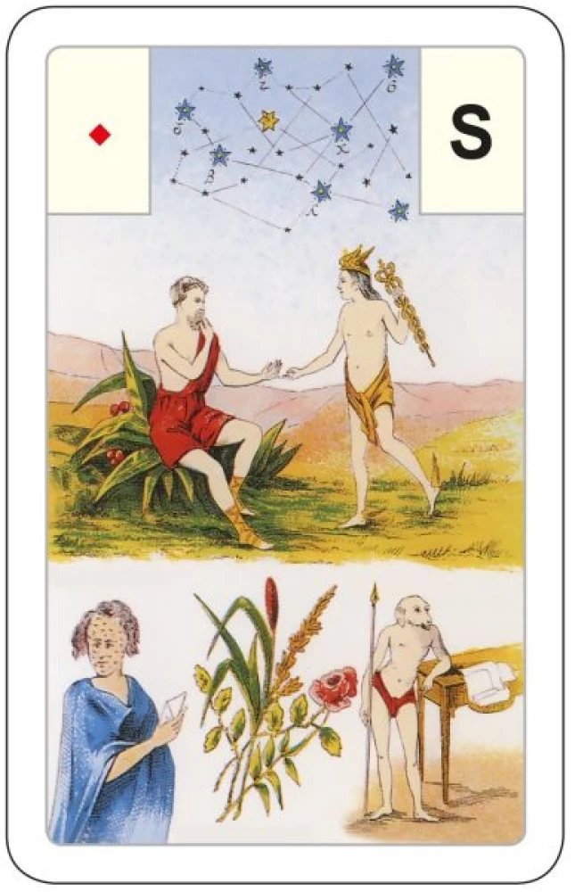 Available Guide for Divination with the Grand Lenormand Deck. 54 Cards