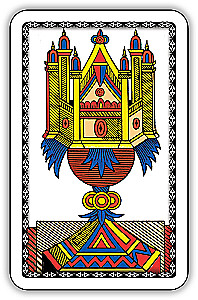 Classic Tarot for Beginners in the Marseille System (78 Cards with Instructions)