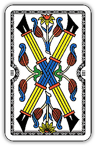 Classic Tarot for Beginners in the Marseille System (78 Cards with Instructions)