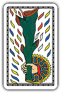 Classic Tarot for Beginners in the Marseille System (78 Cards with Instructions)