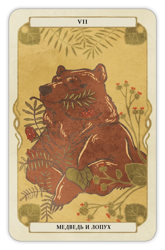 Divination Cards - Oracle Forest Guardians (deck of 36 cards with instructions)