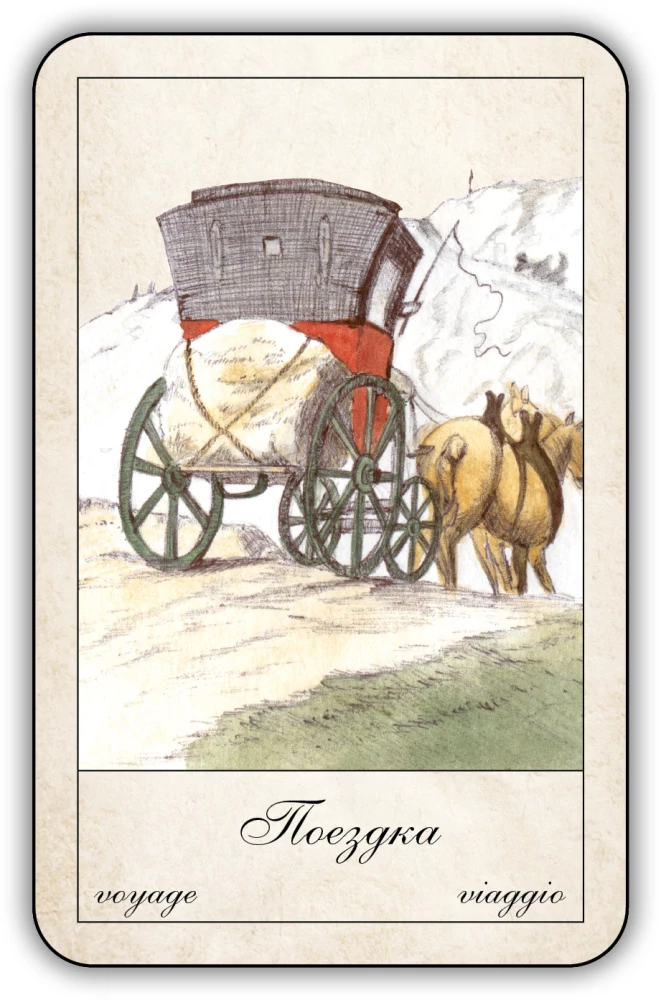 Fortune-Telling Cards - Gypsy Oracle with Instructions (52 cards)