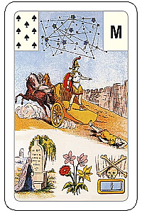 Astro-Mythological Grand Lenormand Deck for Beginners (54 Cards with Instructions)
