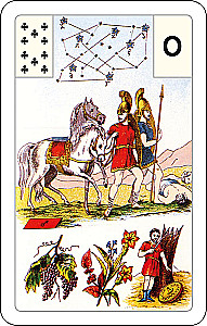 Astro-Mythological Grand Lenormand Deck for Beginners (54 Cards with Instructions)
