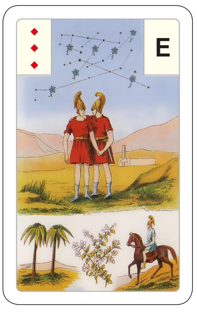 Astro-Mythological Grand Lenormand Deck for Beginners (54 Cards with Instructions)