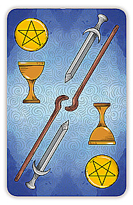 My Unique Tarot. Empty Tarot Divination Cards for Self-Making with Your Own Hands
